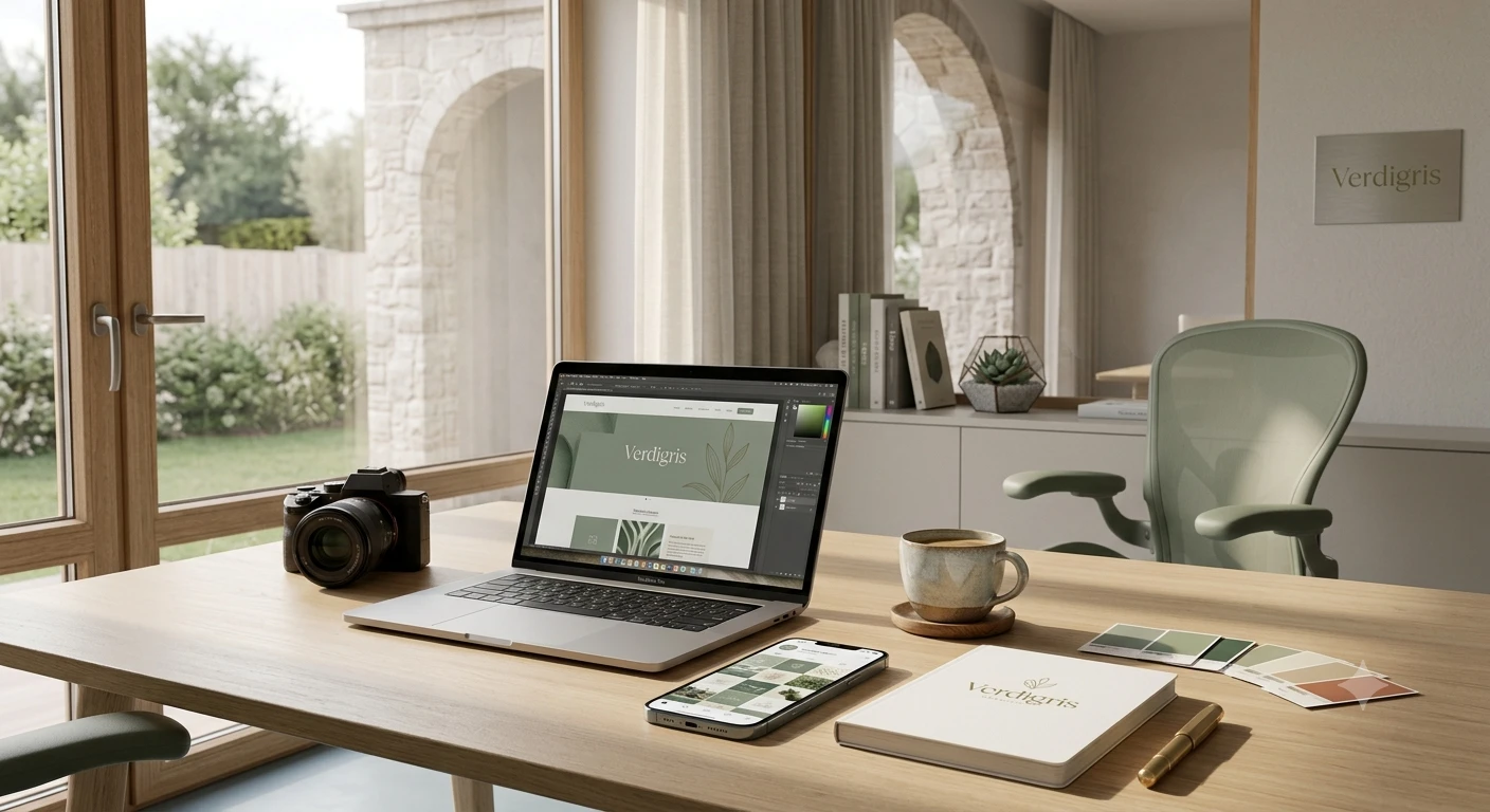 Estrategia Grid Instagram Verdigris